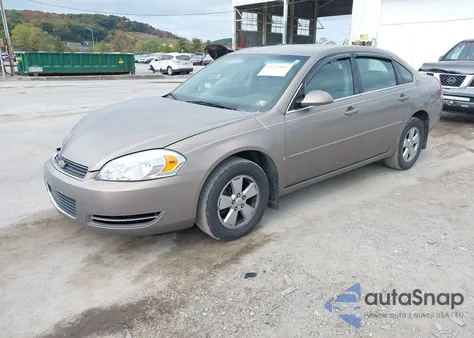 2007 Chevrolet Impala Lt from USA, damaged, VIN 2G1WT58K579128411